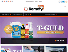 Tablet Screenshot of kemetyl.se